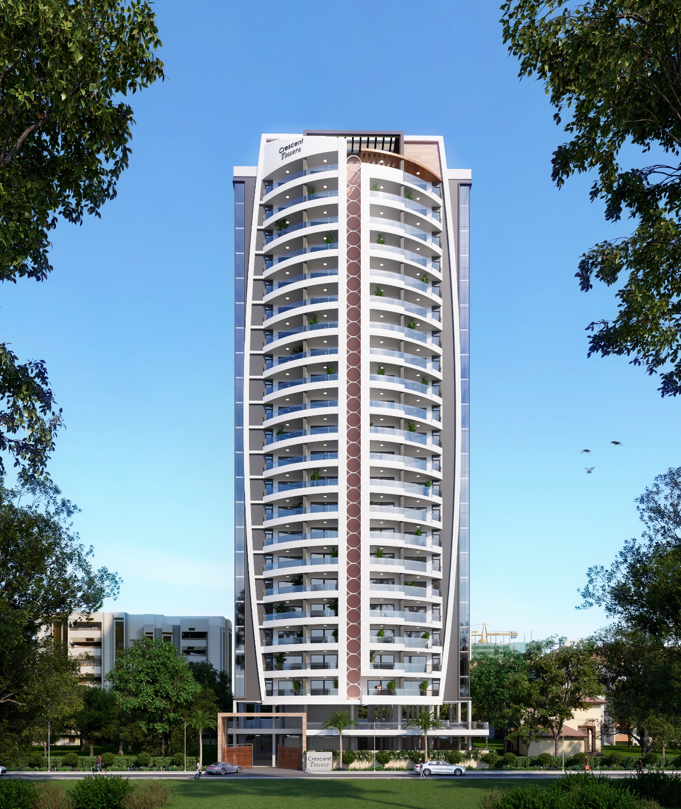 Valoria Residences exterior tower