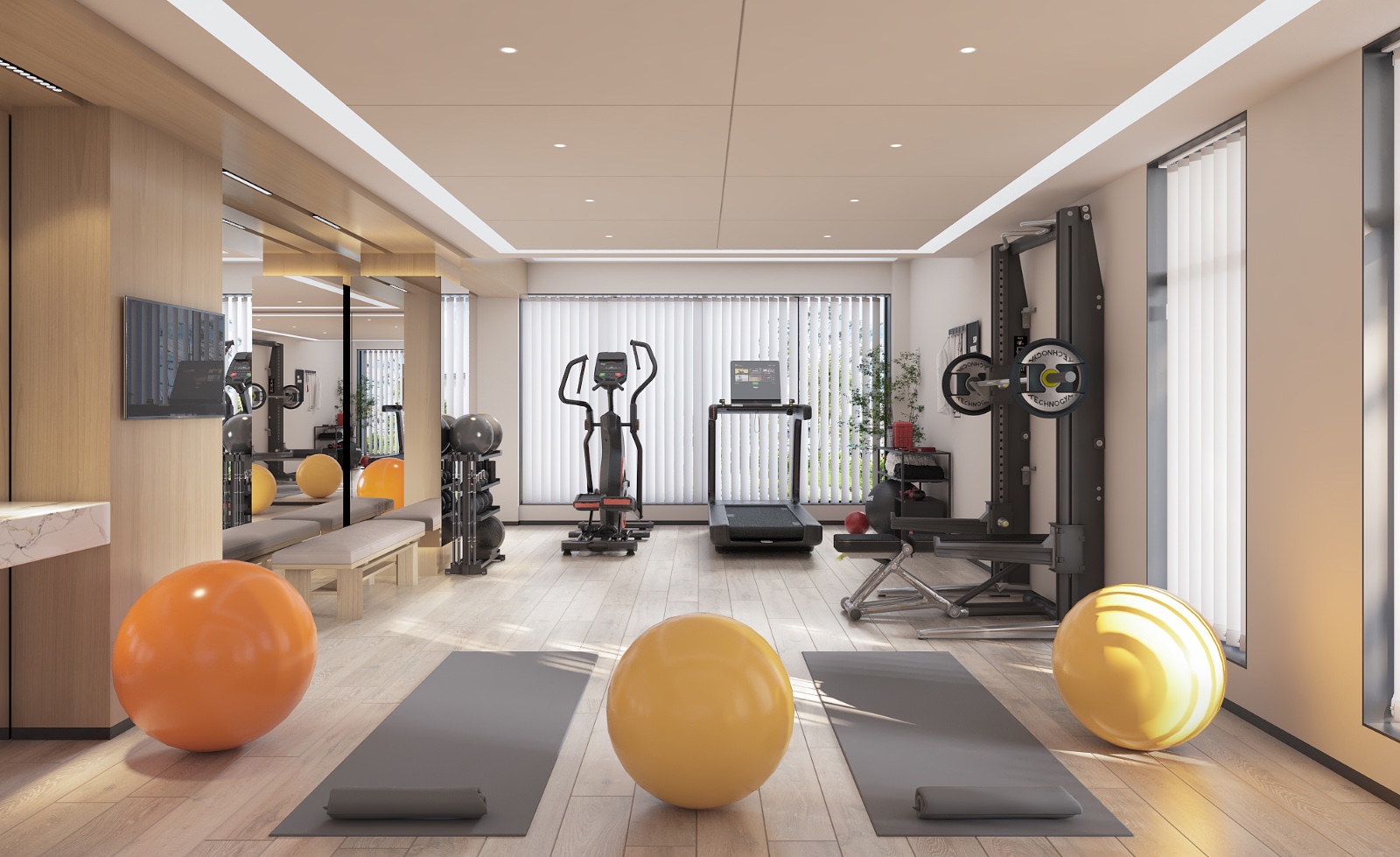 Valoria fully equipped gym
