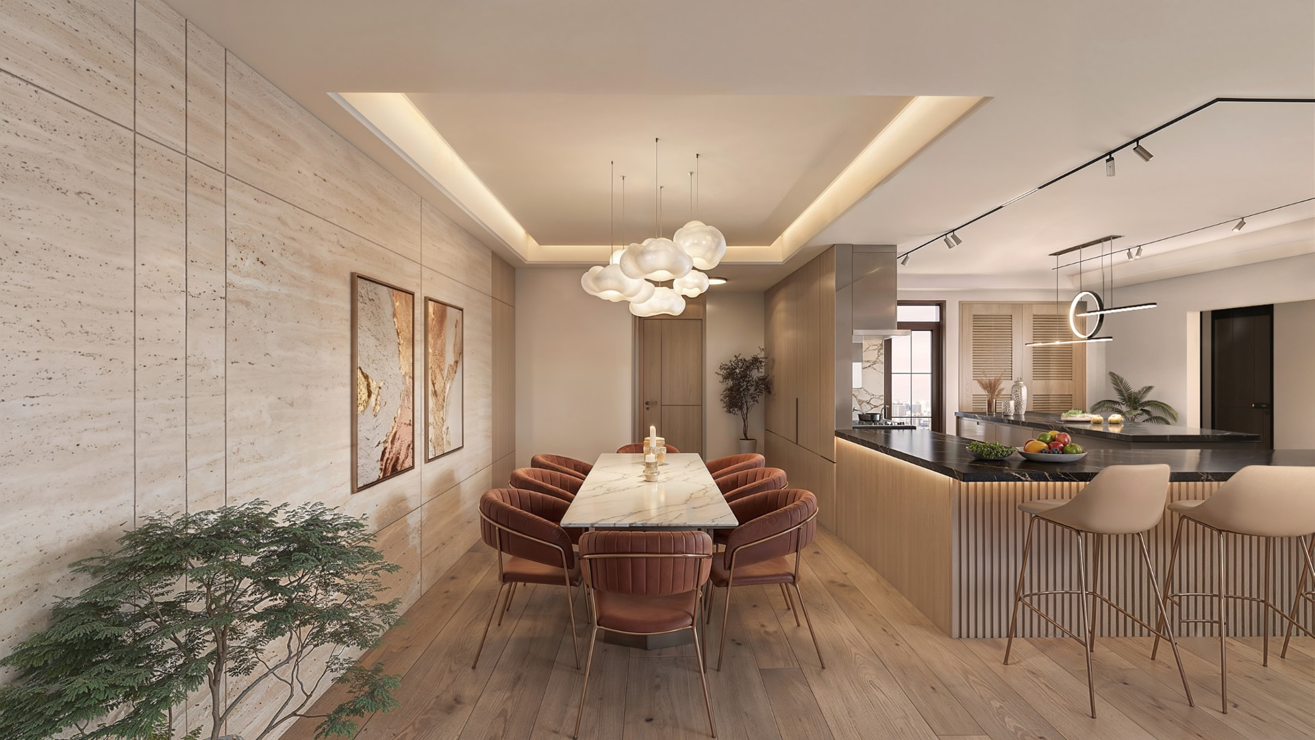 Valoria dining interior